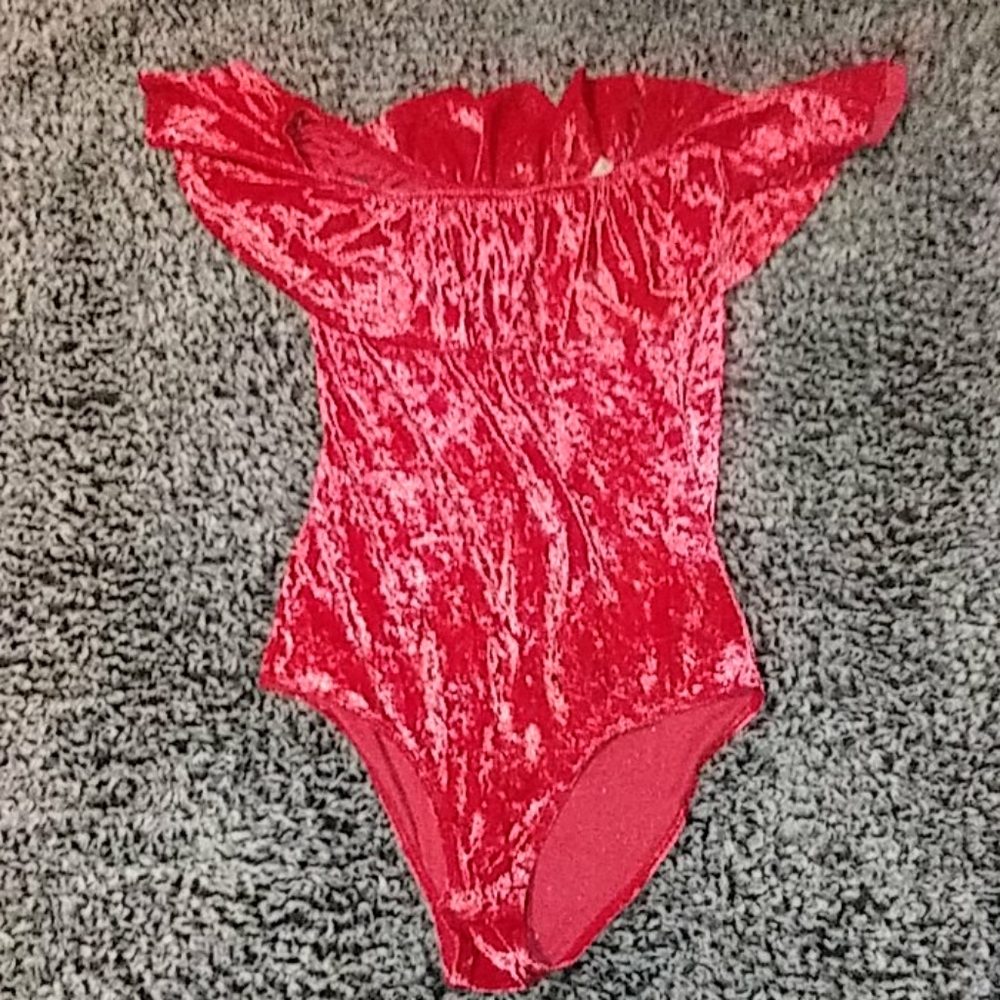 Silky Red BodySuit